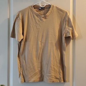 Aero Drome Quality Apparel Cream V Neck T-Shirt